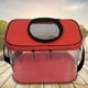thumbnail image 4 of Cubo De Pescado Cubo de pescado transparente Caja de pesca Tragaluz plegable Cubo transpirable (rojo), 4 of 6