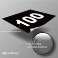 thumbnail image 3 of iSYFIX Black Consecutive Number Stickers – 1 to 100, 1.5-inch, 1 set – Vinyl Self Adhesive Premium Decal, Ideal for Inventory, Storage, Organizing, Boxes, Bins, Toolbox, Lockers & More. Indoor/Outdoor, 3 of 6