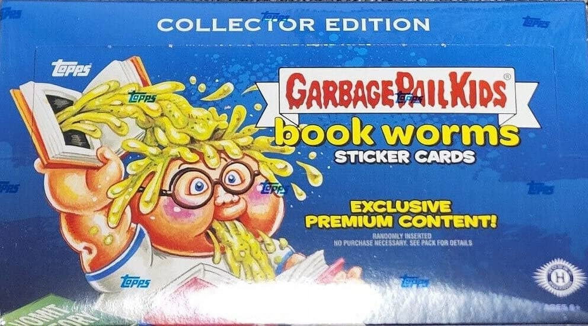 22 TOPPS Garbage Pail Kids (GPK) Series 1 Book Worms Mega
