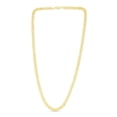 thumbnail image 4 of JewelStop 14K Yellow Gold 4.7mm Bismark Chain 16 Inches, Pear Shaped Lobster Clasp - 3.4gr., 4 of 6