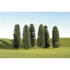 BAC32160 HO Scale 4-6 in. Cedar Trees - 24 Piece