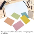 thumbnail image 4 of 5 Colors Rubber Carving Blocks Carving Block For  5pcs Rubber  Carving Blocks 4x6in 5 Colors Easy To Cut Oil Resistance DIY Rubber Carved Brick For Beginner, 4 of 8
