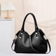 thumbnail image 5 of Bolso de mano para mujer, bandolera, bolsos Hobo a la moda, bolso para las axilas, bolso de hombro para mujer, mamá, regalos del Día de San Valentín, Negro, 5 of 8