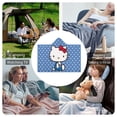 thumbnail image 2 of Hello Kitty Hooded Blanket Poncho, Wearable Hooded Blanket Cozy Soft Warm Plush Fleece Blanket for Adult Women Men 40x50, 2 of 6