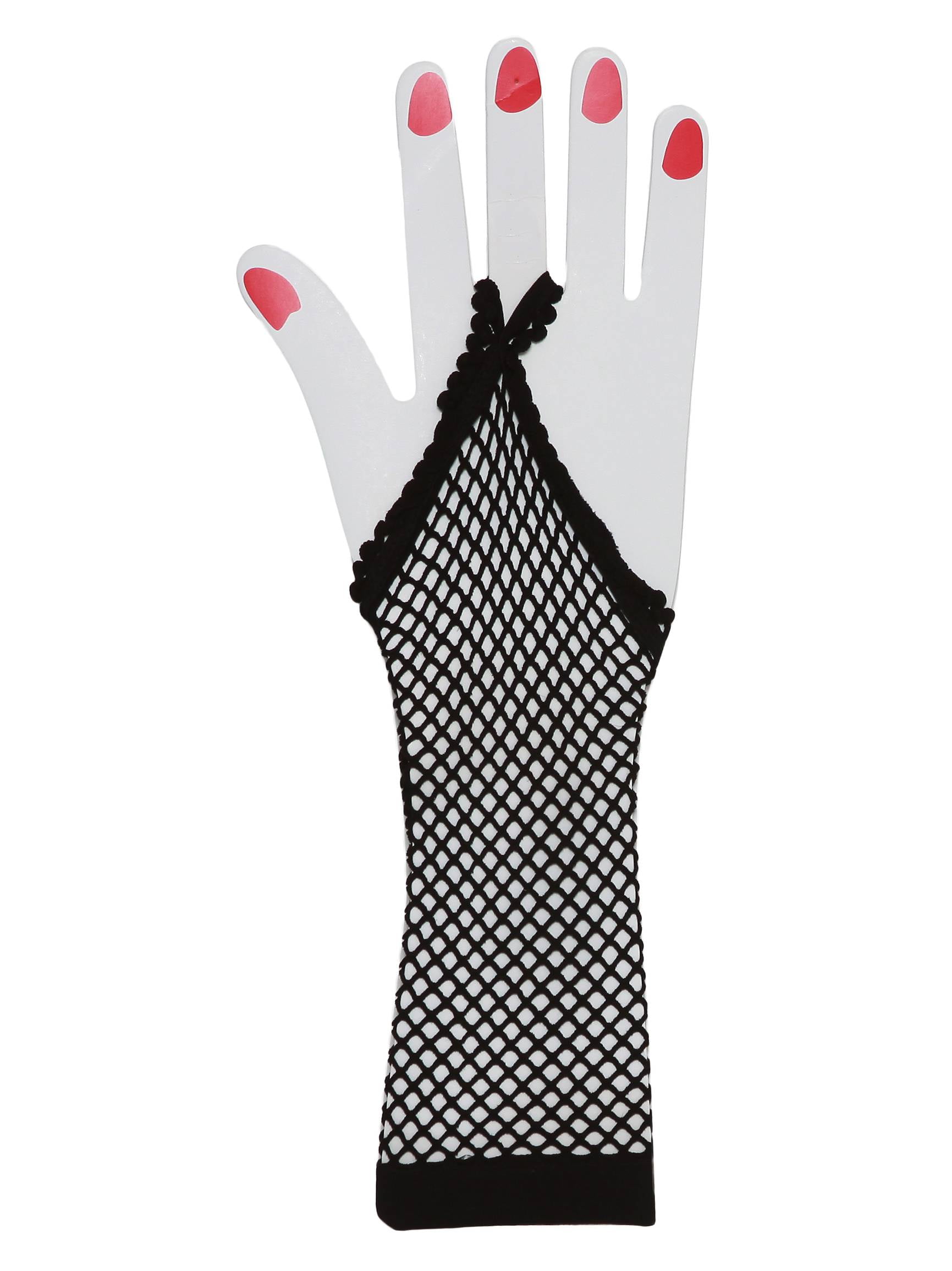 Black Fingerless Gloves