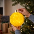 thumbnail image 6 of Yyuenw Christmas Ball Ornament Christmas Ball Decoration Christmas Courtyard Outdoor LED Luminous Holiday Pendant, 6 of 8