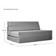 thumbnail image 2 of Colchon Sofá Cama Plegable Houzer Modular Sala Mueble 3 En 1 Gris, 2 of 5