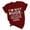 Wine, variant on FASHOFT Oversized Beach Graphic Tees for Women Vintage Crew Neck Short Sleeve Shirts Baggy Summer Vacation Tops Black L