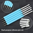 thumbnail image 3 of Modeling Silicone Clay Pottery Clay Nail Art Sculpting Tool Brush, 3 of 6