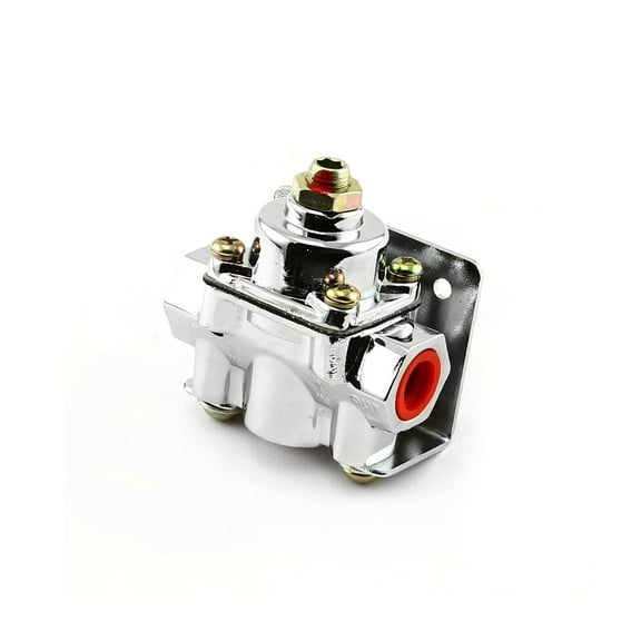 Speedmaster PCE139.1001 4-9 psi Adjustable Universal Deadhead Fuel Pressure Regulator Chrome