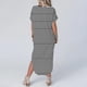 thumbnail image 4 of Vestido de Verano para Mujeres Impreso Manga Corta Cuello de Vuelta, Ocio Y Vestido de Verano Fluido con Mangas, 4 of 6
