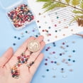 thumbnail image 3 of 1Box about 400pcs 4mm Mixed Color Round Glass Pearl Beads for Jewelry Making Hole: 0.5mm, 3 of 7