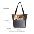 thumbnail image 3 of Balery Regal Shiba Inu Bolsa de Hombro con Diseño, Bolsa Grande y Duradera, Bolsa Versátil para Compras, 3 of 6