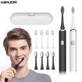 thumbnail image 2 of Cepillo de dientes eléctrico con vibración sónica para blanquear los dientes, limpiador de cuidado bucal, cepillo de dientes recargable por USB para adultos, 2 of 5