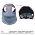 thumbnail image 3 of Dog Hats For Small Dogs Puppy Hat Tail, 3 of 8