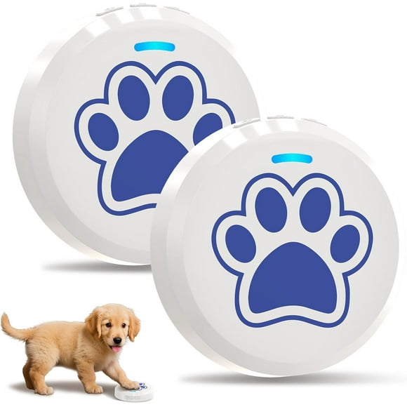 ChunHee Dog Bells Potty Training - Dog doorbell with 36 Custom Sounds Chew-Proof & Adjustable Volume (0-115dB) Puppy Training to Go Outside