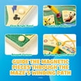 thumbnail image 5 of Disney Junior Mickey Mouse Wooden Magnetic Maze Fine Motor Skill Activity Board for Toddlers, Preschool Learning Maze, Travel & Quiet Time Toy Ages 3+, 5 of 13
