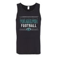 thumbnail image 2 of Wild Bobby Philadelphia PHI Hometown City Football Fan Pride Sports Men's Graphic Tank Top, Black, XX-Large, 2 of 6