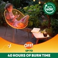 thumbnail image 4 of OFF! Scented Citronella Candle, 18 oz, 1 Count, Backyard Outdoor Candle, Burn Time up to 40 Hours, Provides Ambiance and a Gentle Glow for Outdoor Occasions, 4 of 15