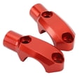 thumbnail image 1 of Rear View Mirror Mount,1 Pair Motorcycle Mirror Mount M10 X 1.5 Clockwise Thread Adjustable Iron Handlebar Mirror Clamp For F900XR 2019-2021, 1 of 8