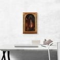 thumbnail image 2 of ARTCANVAS The Light Of The World 1851 (St Paul's Cathedral Version) (With Printed Frame) Canvas Art Print by William Holman Hunt - Size: 18" x 12" (1.50" Deep), 2 of 9