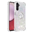thumbnail image 2 of Funda para Samsung Galaxy A14 5G con Brillo Líquido Flotante, Purpurina, Parachoques y Anillo Giratorio Soporte, 2 of 5