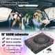 thumbnail image 4 of Subwoofer para coche de 10 pulgadas y 600 W, amplificador de potencia bajo el asiento de graves Carevas Altoparlante, 4 of 7