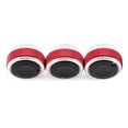 thumbnail image 1 of Scienceny Perilla de aire acondicionado ABS, 3 uds., portátil, desmontable, elegante, profesional, interruptor de Control de calor automotriz, accesorios Automoción decorativa y accesorios Rojo Scienceny VI015638-04B, 1 of 6