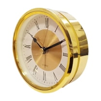 Almencla Clock Fit up 3.5inch Movement Clock Insert with Roman Numerals for School,Classroom,Office Bedroom