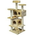 thumbnail image 1 of GoPetClub 53 in. Cat Tree Condo Scratcher Post Pet Bed Furniture, 1 of 1