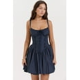 thumbnail image 7 of Eternatastic Women's Lace Mini Corset Dress Sleeveless Square Neck Bustier A-line Dresses, 7 of 7