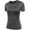 Gray, variant on Uccdo Women Compression Sports Fitness Yoga Short Sleeve Tight T Shirts