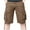 Coffee, variant on YYDGH Mens Cargo Shorts Cotton Relaxed Lightweight Multi Pocket Short Pants Outdoor Twill Cargo Shorts Yellow M