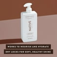 thumbnail image 5 of (6 pack) Native Coconut & Vanilla Conditioner 16.5 fl oz, 5 of 8