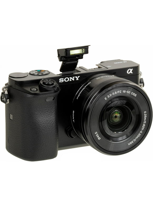 Sony Alpha a6400 Mirrorless Digital Camera with 16-50mm Lens - ILCE-6400L/B
