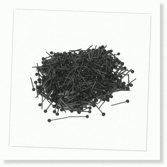 Mini Black Bear Essentials Needle Felting Kit - 400pcs GL 2mm Needles for Doll Making and Needle Felting Projects