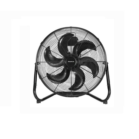 Ventilador Industrial de Piso Taurus Flash 20'' Pulgadas Negro Taurus 6 aspas