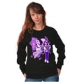 thumbnail image 4 of XOMG POP Music Fan Heart Dallas Women Plus Size Sweatshirt Brisco Brands 2X, 4 of 5