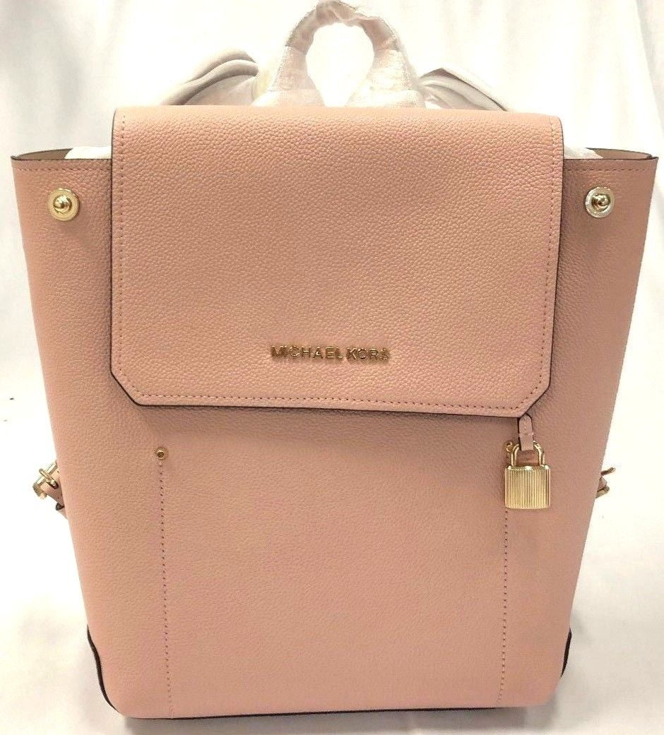 Michael kors hayes medium leather backpack bag Clearance