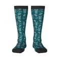 thumbnail image 2 of Lsque Tropical Pineapple Printed Crew Socks Men's Women's LightWeight Thin Casual Calf Socks ,Knee High Socks,Cotton Socks, 2 of 9