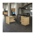 thumbnail image 3 of Regency Legacy 66 x 77 in. L Desk with Single Full Pedestal Drawer Unit- Noble Oak, 3 of 10