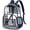 Dark Blue, variant on Mygreen Large Clear Backpack Durable See Through Transparent Book-bag Heavy Duty women Backpack for womens Stadium Approved Security, Black