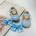 thumbnail image 4 of Aofany Toddler Dress Girls Shoes Mary Jane Bowknot Soft Sole Princess Shoes for Little Kids, 4 of 5