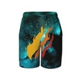 thumbnail image 5 of Prestonplayz Boys Swim Trunks Quick Dry Swimwear Surfing Bathing Suit Drawstring Elastic Waist With Mesh Lining, 5 of 8