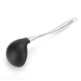 thumbnail image 3 of Fyydes Soup Ladle,Silicone Kitchenware,Stainless Steel Handle Silicone Cooking Spoon Scoop Soup Ladle Kitchenware Kitchen Tool, 3 of 8