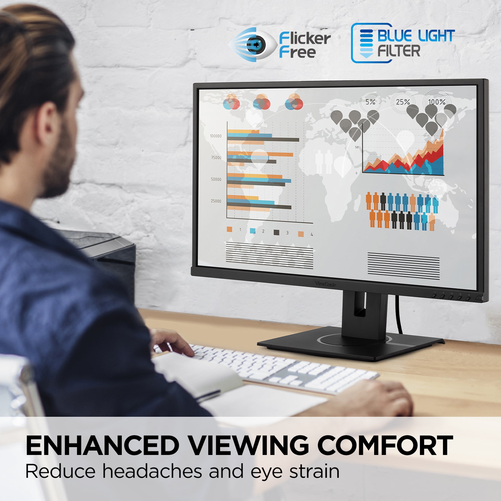 ViewSonic VG2240 22" 1080p Monitor