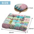 thumbnail image 7 of Artistic Home Accents Floor Pillow Large 22 Inch Square Boho Cushion, Colorful Aesthetic, Lightweight for Lounge & Balcony, 7 of 7