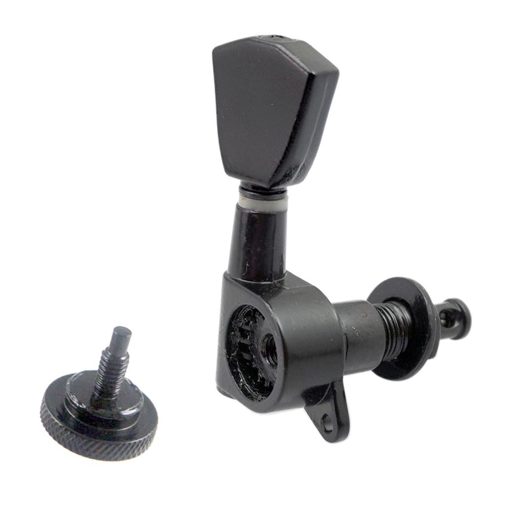 LeeQinersw 6 Pcs 6R Sealed Electric Guitar Tuning Pegs Keys Machine Head Tuners for