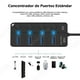 thumbnail image 4 of Hub USB Sendowtek Negro 3.0 Universal de 4 Puertos con Interruptores y LED, 4 of 8