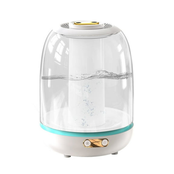 RAPOBRIX 3L 3-in-1 Cool Mist Humidifier with LED Night Light - Ultrasonic Whisper-Quiet 3 Mist Levels Auto-Off USB for Bedroom/Large Room